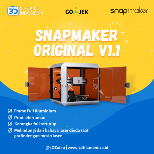 Original Snapmaker Original V1.1 Enclosure Kit dengan Pelindung Laser